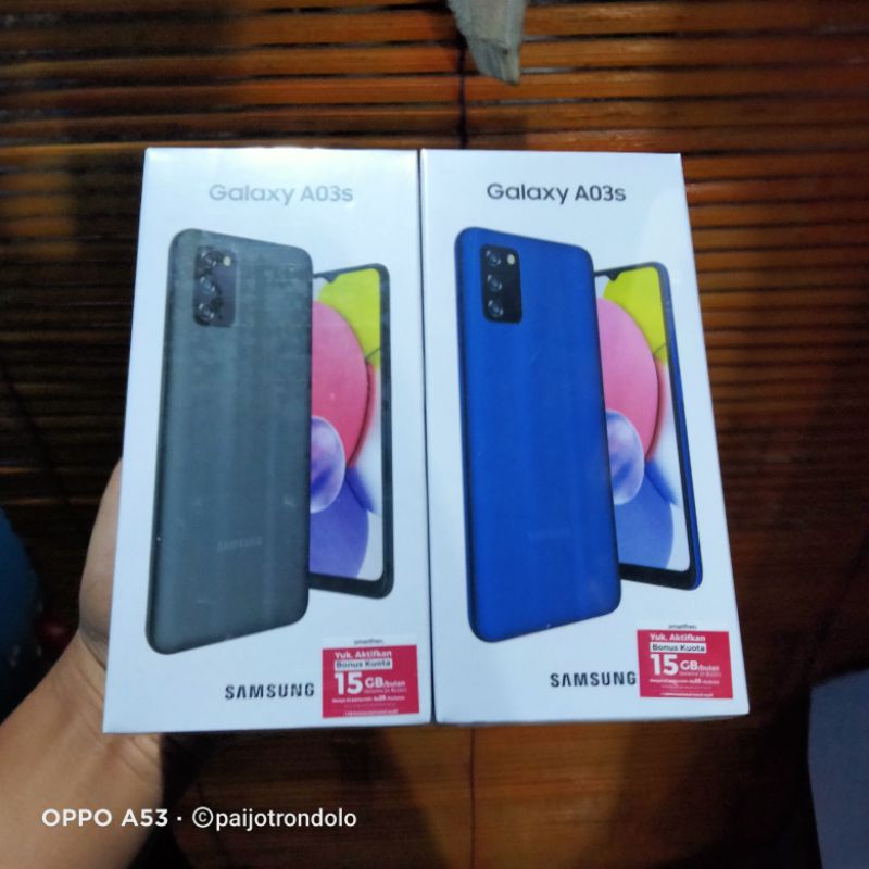 Samsung a03s 4/64 GB Garansi resmi