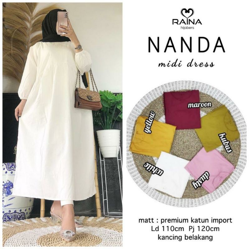 Nanda midi dress