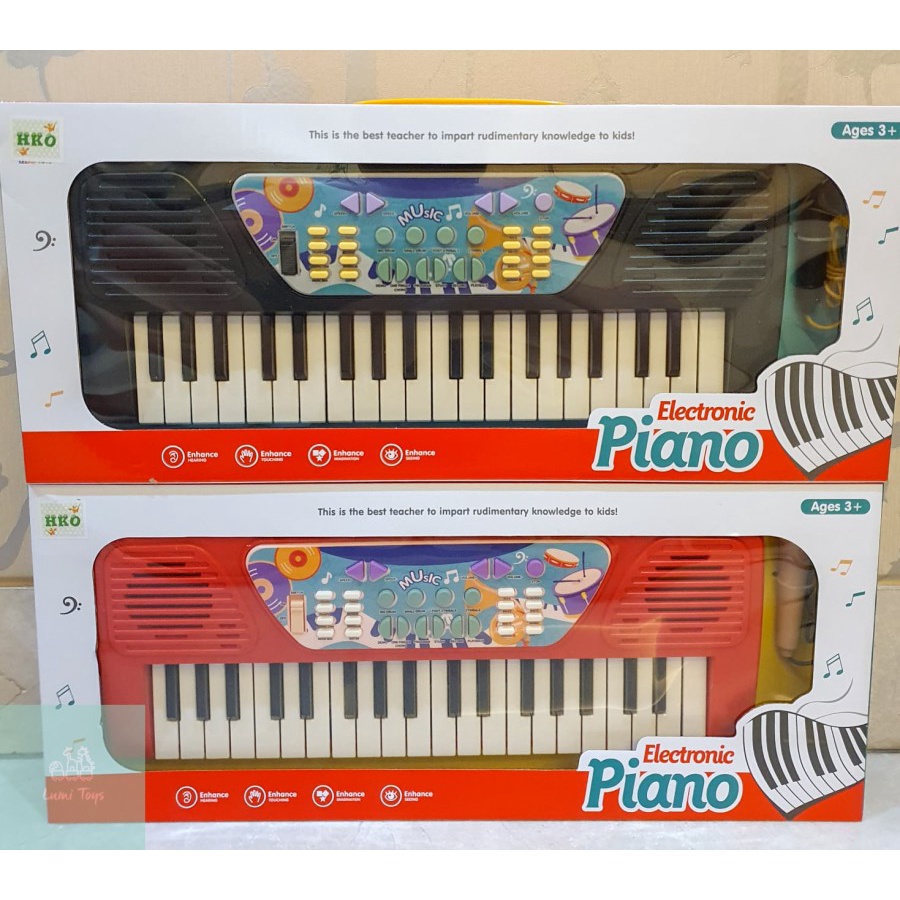 Mainan Edukasi Musik Electronic Piano Organ Music Bf