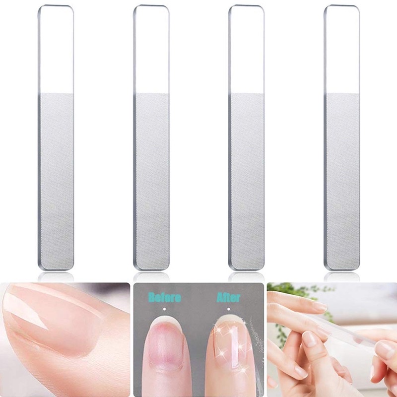 Pengikir Pengkilap Kuku Nano Glass Nail Shiner Alat Manicure Pengasah