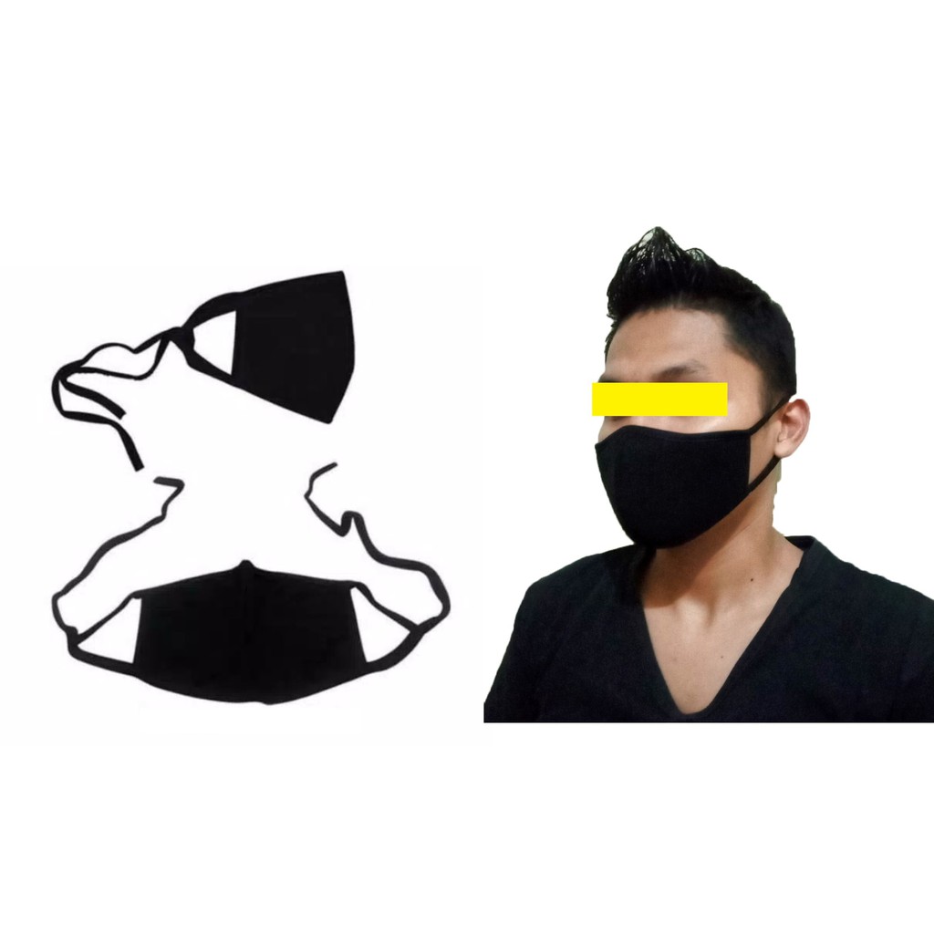 Masker Penutup HIDUNG dan MULUT Anti Debu / Polusi Ala Korea