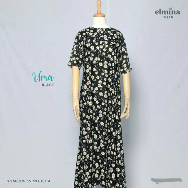 Homedress / Daster Uma Katun Rayon by Elmina Hijab