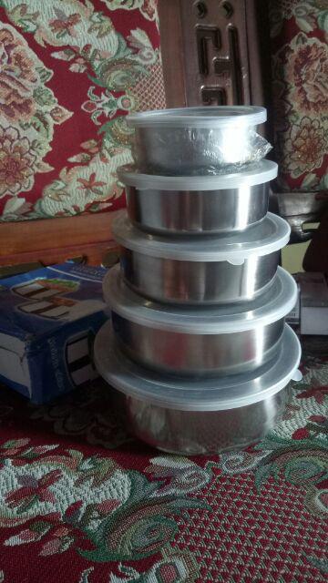 Rantang Stainless Isi 5