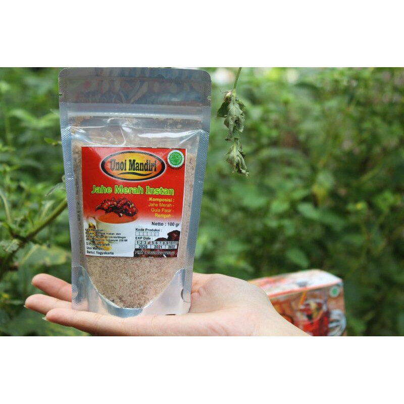 

Jamu jahe merah instan