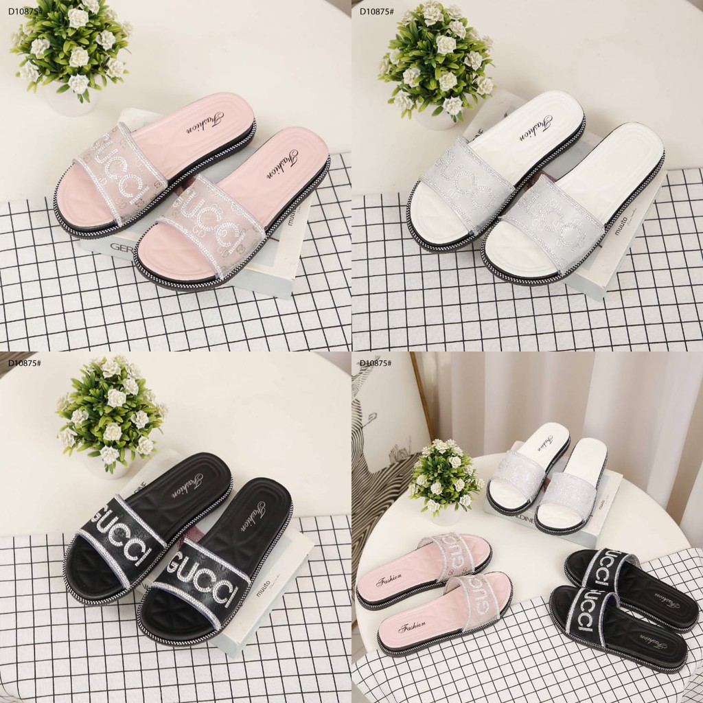 GC Swarovki Fashion Slippers D10875