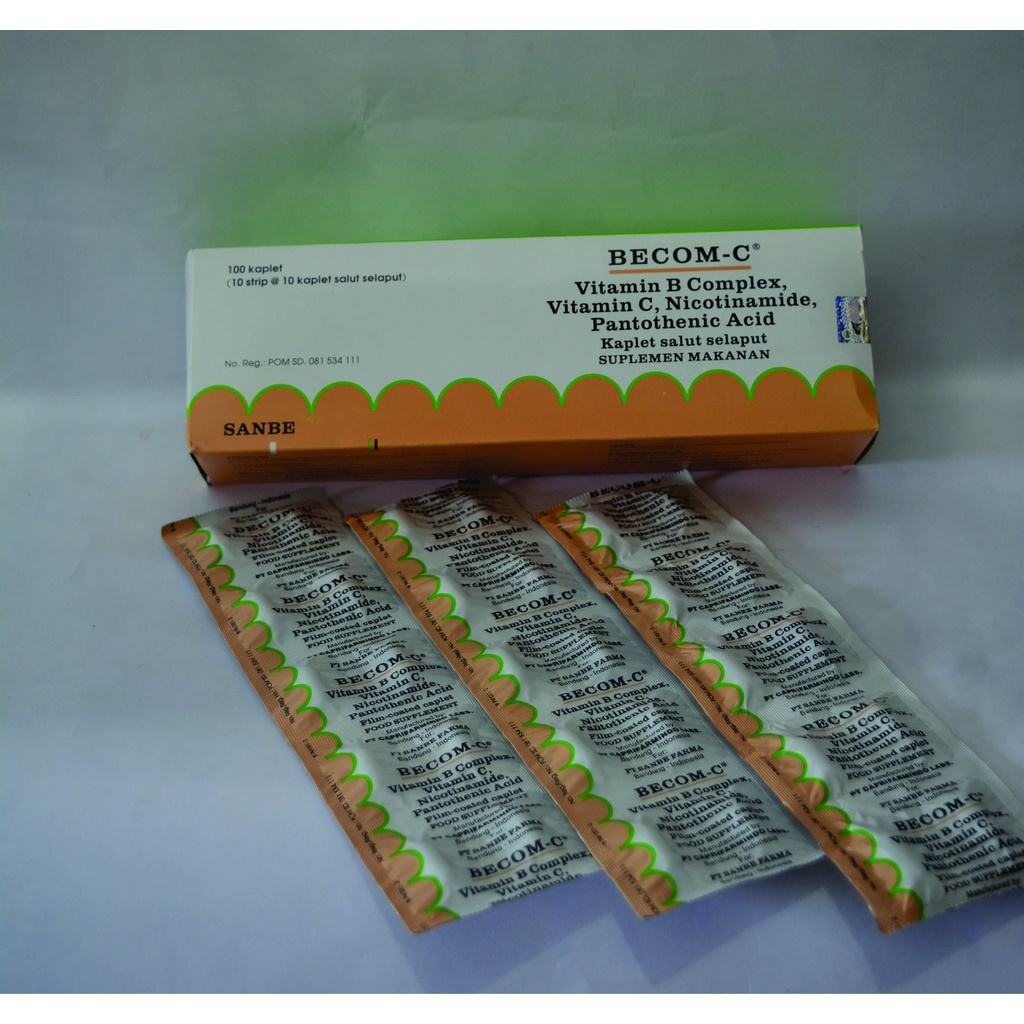 Becom-C / BecomC Tablet / Kaplet Multivitamin