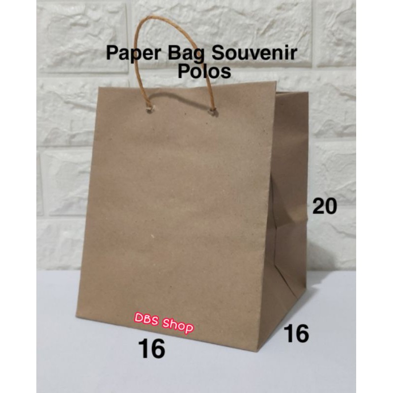 

Paper bag Souvenir polos (16.16.20)