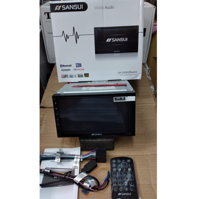 head unit sansui 2din sa-5202i (obami)
