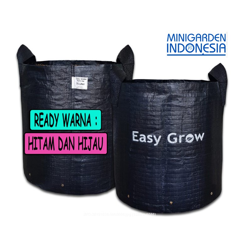 Planter bag 200 Liter EASY GROW PLANTERBAG 200liter easygrow kantong Pot polybag semai benih bibit Tanaman bunga sayuran buah planter bag