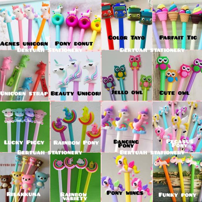 

PULPEN PEN GEL KEPALA LUCU BIG SALE