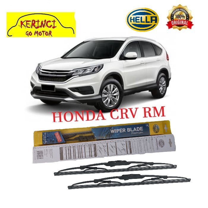 WIPER HONDA CRV RM 2011 HELLA PREMIUM 26&quot; &amp; 16&quot; SEPASANG - WIPER