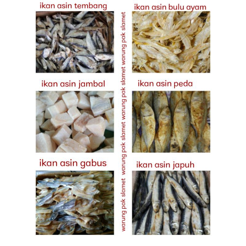 

ikan asin tembang ikan asin bulu ayam ikan asin jambal ikan asin peda ikan asin gabus ikan asin japu