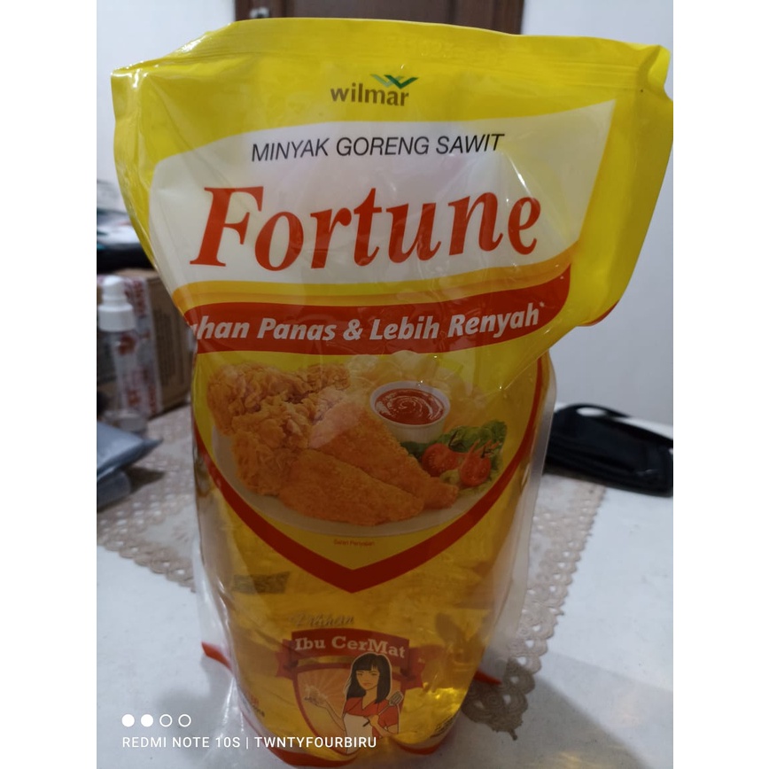 

Fortune Cooking Oil Pouch 2 Liter