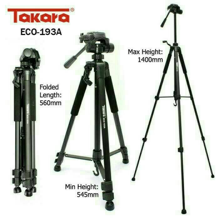 Tripod Takara ECO 193A   Tripod Kamera ECO 193 A