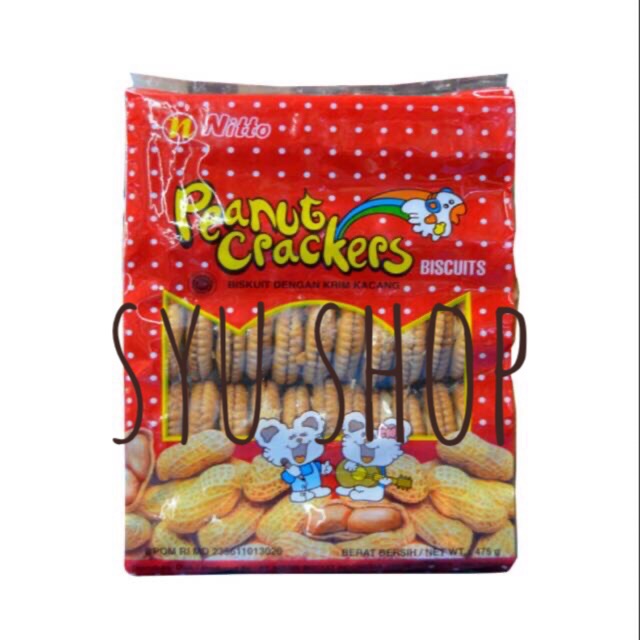 

Nitto peanut biskuit kacang 475 gr