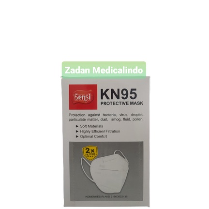 Sensi Masker KN95 / MASKER SENSI KN95 PROTECTIVE mask 6 ply