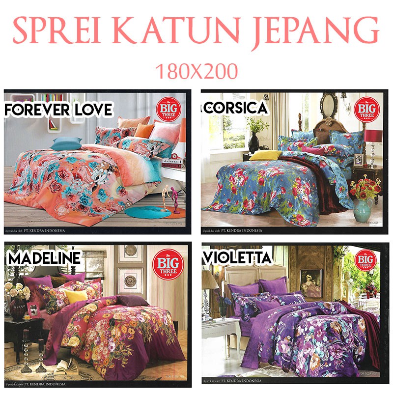 Promo Sprei Katun Jepang 180x200 Tinggi 30 Merk Terra Motif Imperial Wedding Tiger Rose Sp 180 T30 Shopee Indonesia