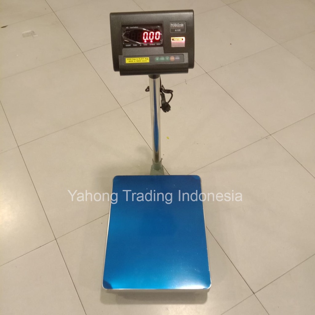 Timbangan Barang Digital 100kg 150kg 200kg 300kg / Bench Scale A12E 40cm x 50cm