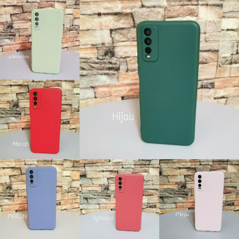 Case Pelindung Kamera Oppo A15/Reno 4/Reno 4F SoftCase Polos