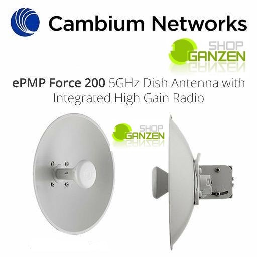 Cambium EPMP 5 GHz Force 200 AR5-25 High Gain Radio FORCE200