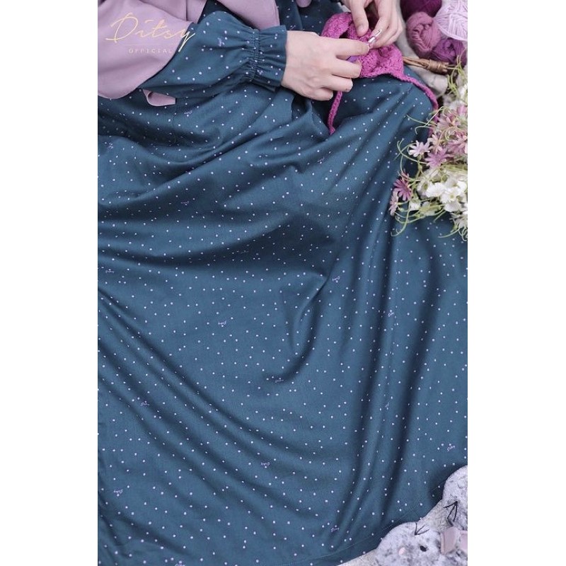 punto green ditsy april