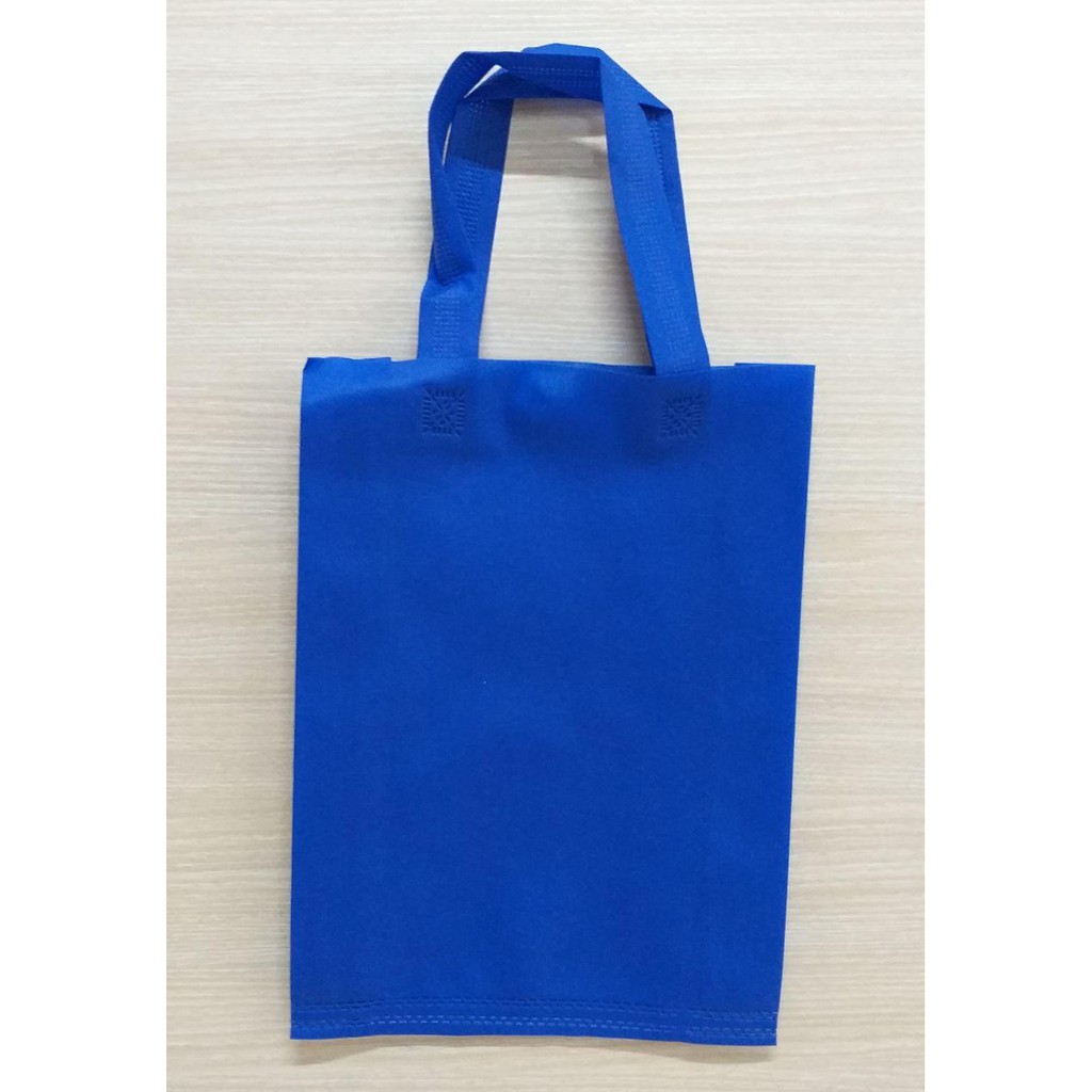 

GOODIE BAG SPUNBOND HANDLE 30x40 / Tas Belanja Murah / Kantong Belanja / Souvenir (Biru)