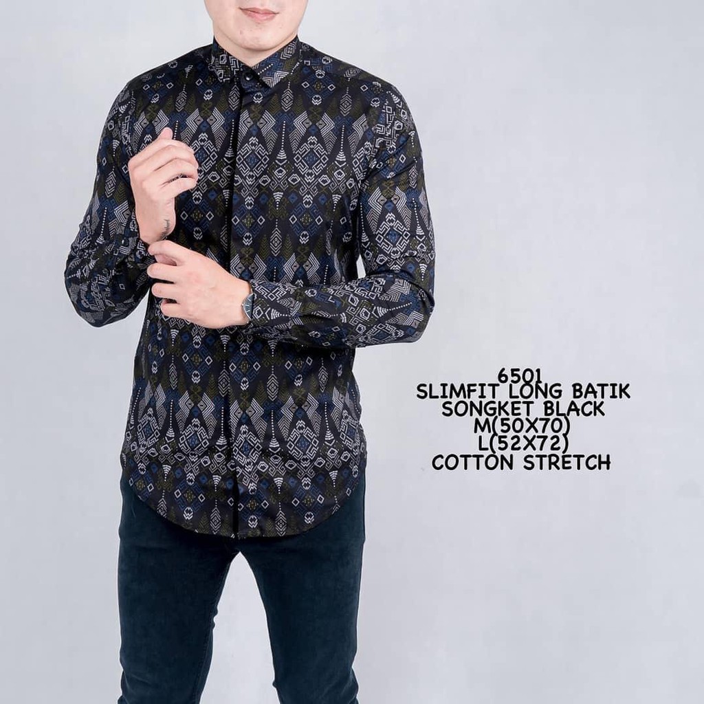 DGM Fashion   New Arrival Distro Batik Pria Bordir Sogan Batikaf Notoarto Batik Ipnu-Ippnu Hem Pria-HITAM 5894