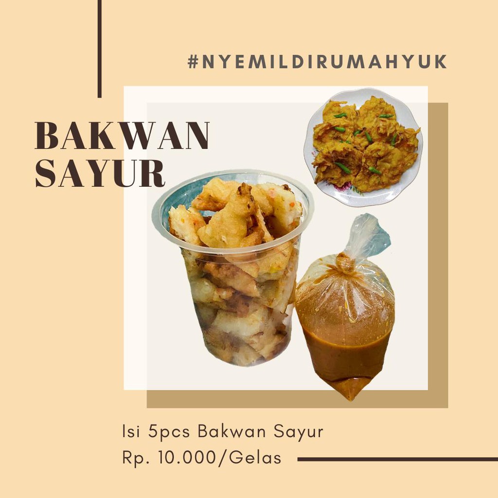 

Bakwan Sayur