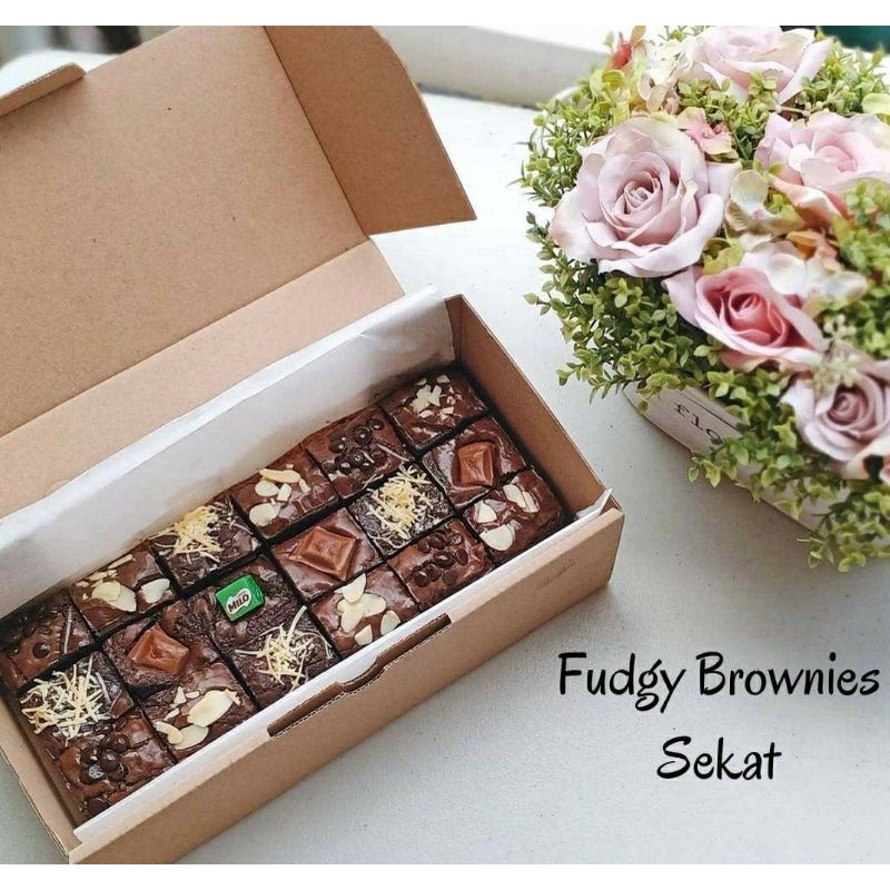 Fudgy Brownies Sekat 24x10