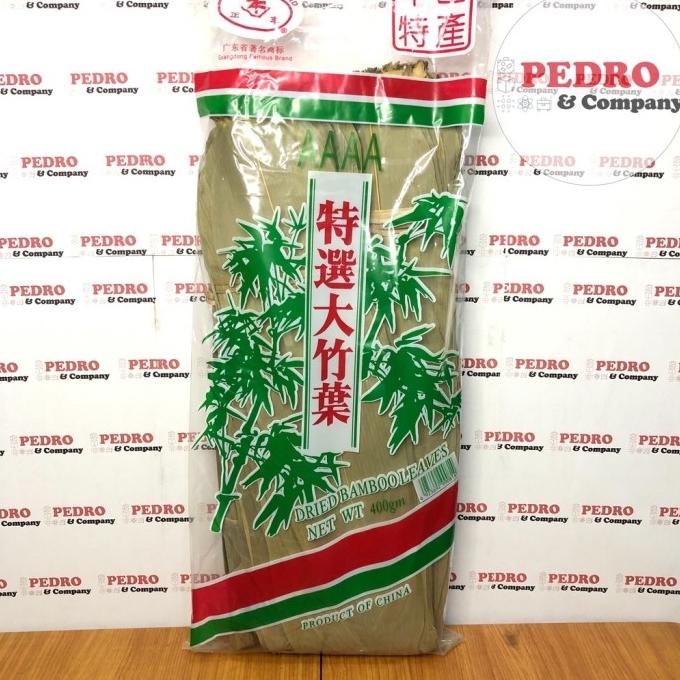 

[[COD]] Daun bambu bacang kering/ dried bamboo leaves cap AAAA (400 gr) TERJAMIN Kode 1341