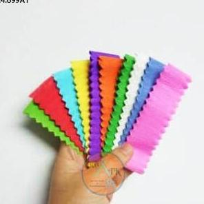 

Premium Product!!! Kertas Krep Potong Warna Warni Dekorasi Acara Pesta Ulang Tahun 10 Pak - Paling Diminati