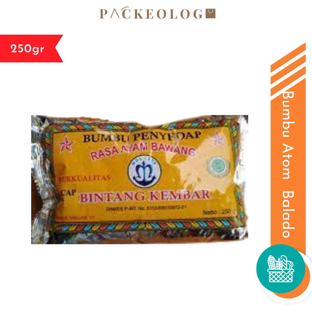 

Bumbu Penyedap Balado Cap Bintang Kembar 250gr