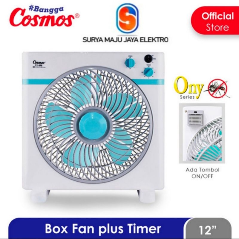 kipas angin kotak box fan cosmos 12 inch BFE ONY anti nyamuk