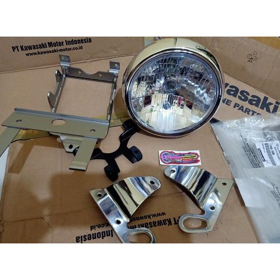 Lampu Bulat Set Ninja Ss R Victor Hma Original Bracket Bulet