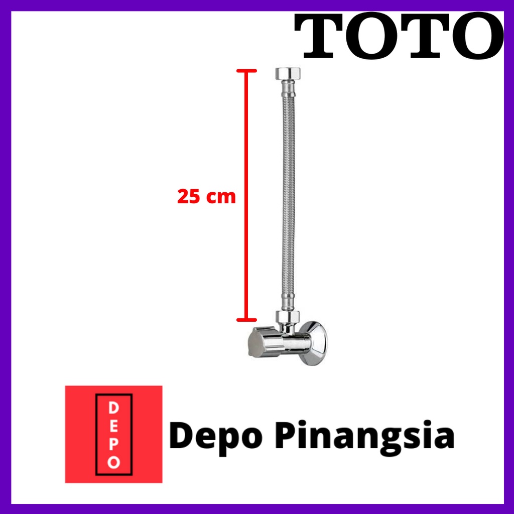 Stop kran dan fleksibel TOTO TX277S