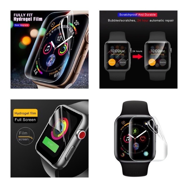 ANTIGORES HYDROGEL BENING JAM TANGAN IPHONE WATCH SERIES 5 (40MM) (44MM) SERIES 6 (40MM) SERIES 7 (4