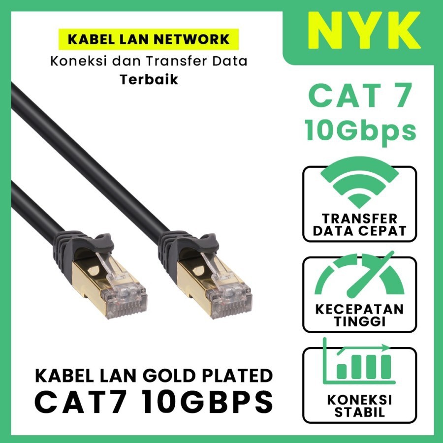 KABEL LAN CAT7 30 METER 10GBps PABRIKAN