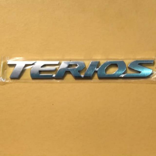 Emblem All New Terios, Tulisan Daihatsu Terios Original