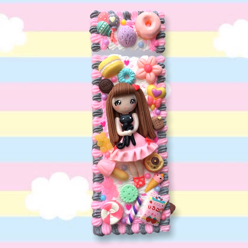 

KAWAII decoden Big pencil case | kotak pensil handmade