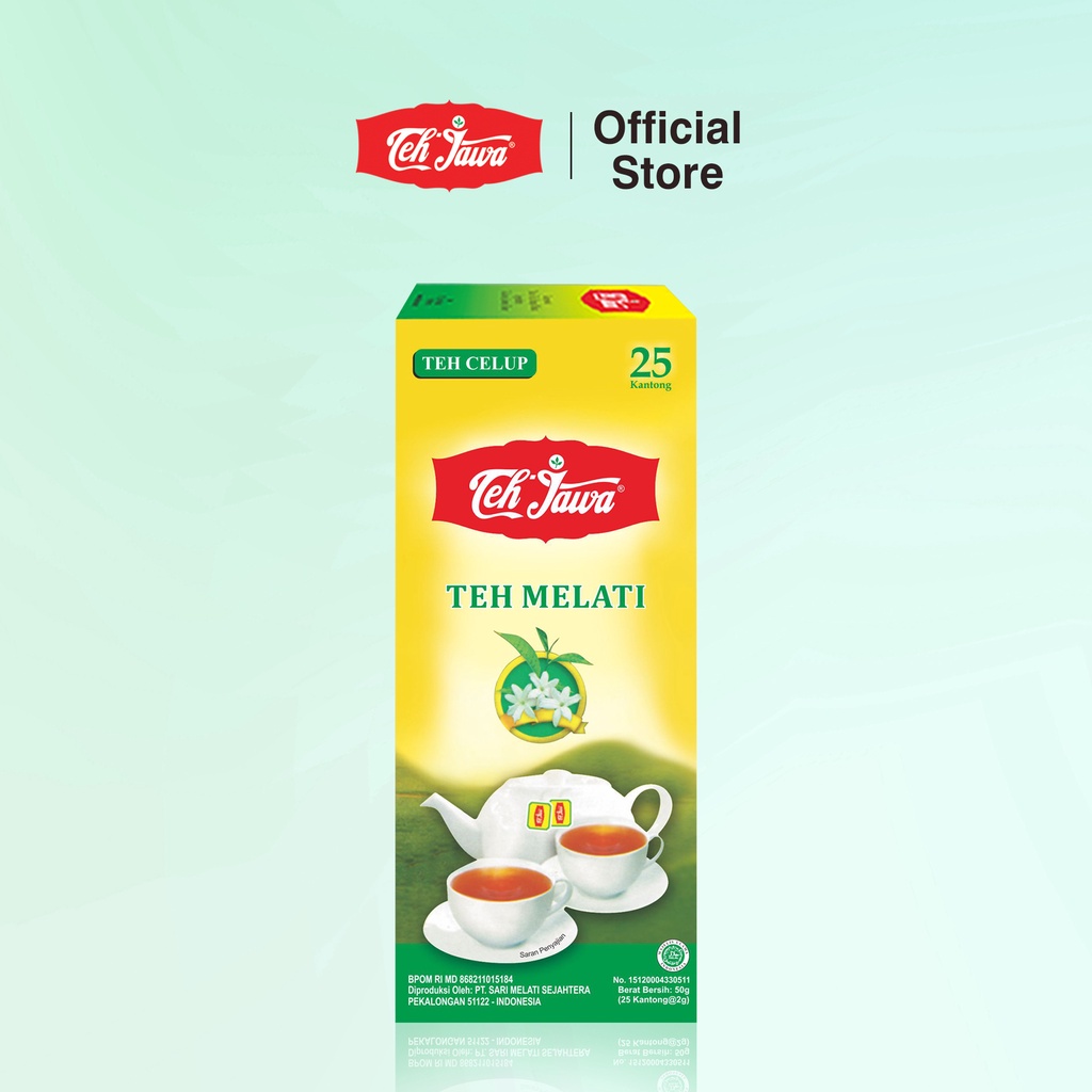 [Paket 3] Teh Jawa Jasmine Tea Celup isi 25