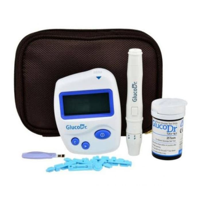 New Alat Cek Gula Darah Gluco Dr AGM 2100 BioSensor set