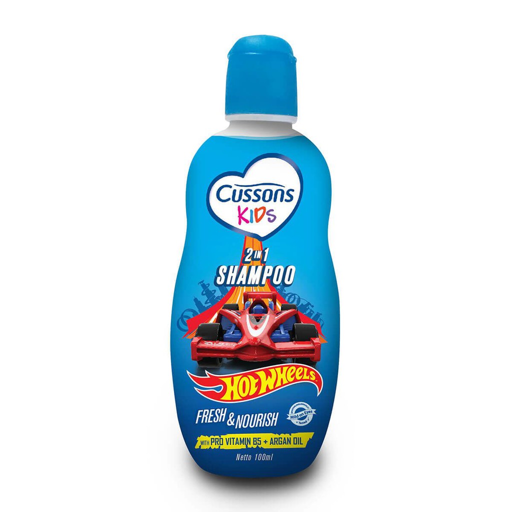 CUSSONS KIDS SHAMPOO 100ML - FRESH NOURISH HOTWHEELS