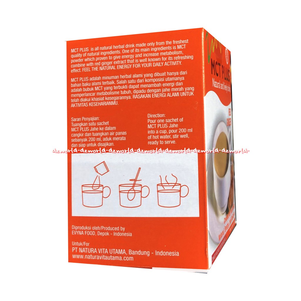 Mct Plus Natural And Livery Drink Green Tea Dan Jahe Merah 5sachet Minuman Kesehatan