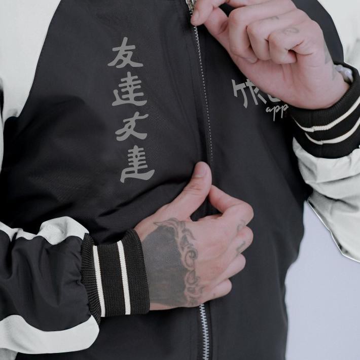 ✸ JAKET MURAYAMA SUKAJAN PRIA ORIGINAL BLACK LINE ✿