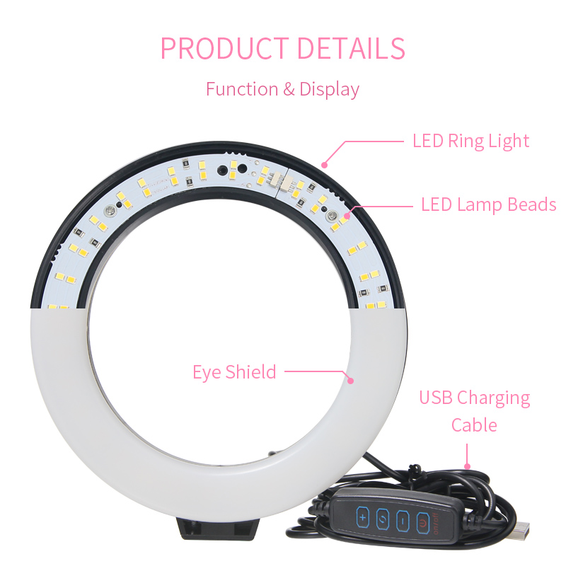 Lampu Rias Paket Tripod Mini Ball Head Livestreamer Live Untuk Foto Studio / Kamera Selfie 16CM