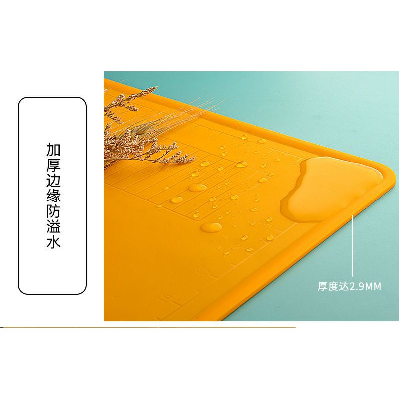 premium thick silicone mat / kneading dough mat / silmat tebal / alas gilas adonan