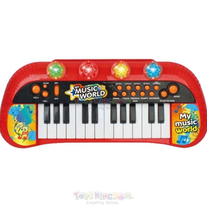 Jual KIDDY STAR ELECTRONIC ORGAN KEYBOARD MAINAN MUSIK ANAK ORIGINAL ...