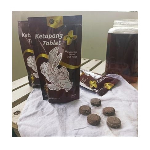 SG Fish - Ketapang Tablet Plus / Mineral Tablet With Ekstrak Ketapang