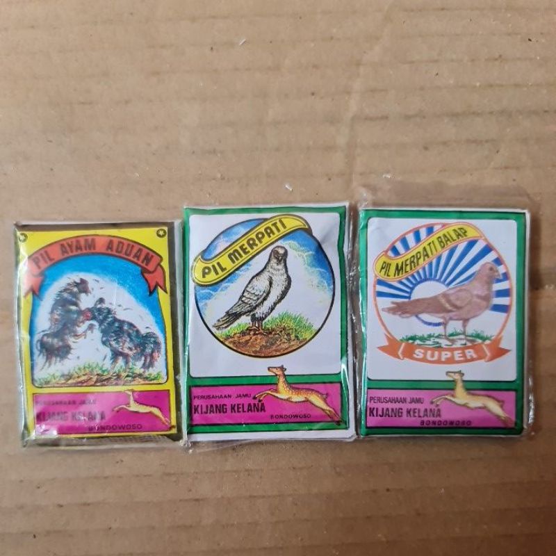 Pil ayam aduan, Pil merpati (doro), Pil merpati balap Kijang Kelana