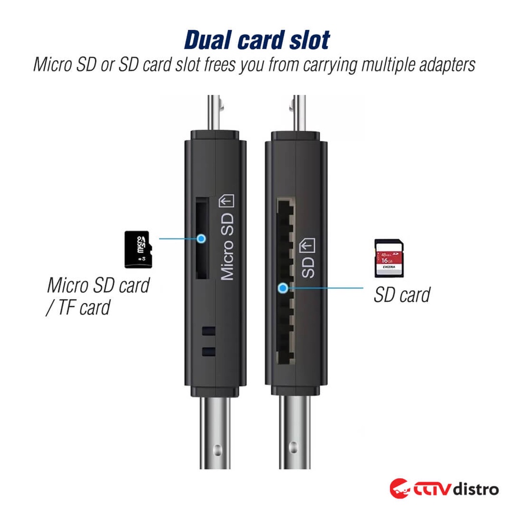 Card Reader USB / Micro USB / SD / Micro SD / TF Adapter Mini OTG